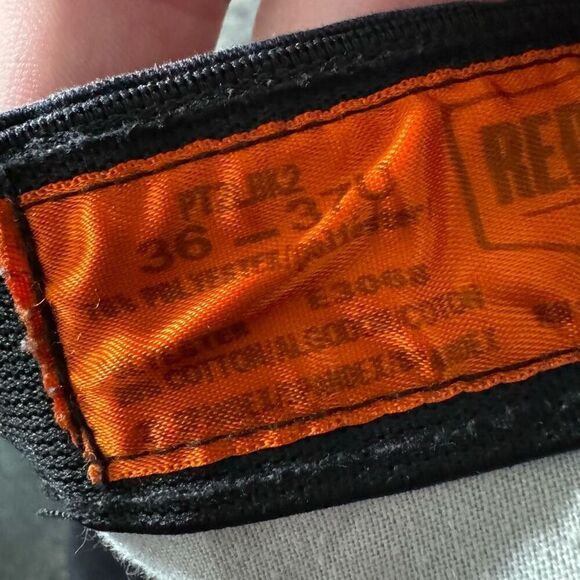 Red Kap Men’s Workwear Faded Black Elastic Waist Pants Size 36 Polyester Blend - Picture 14 of 15